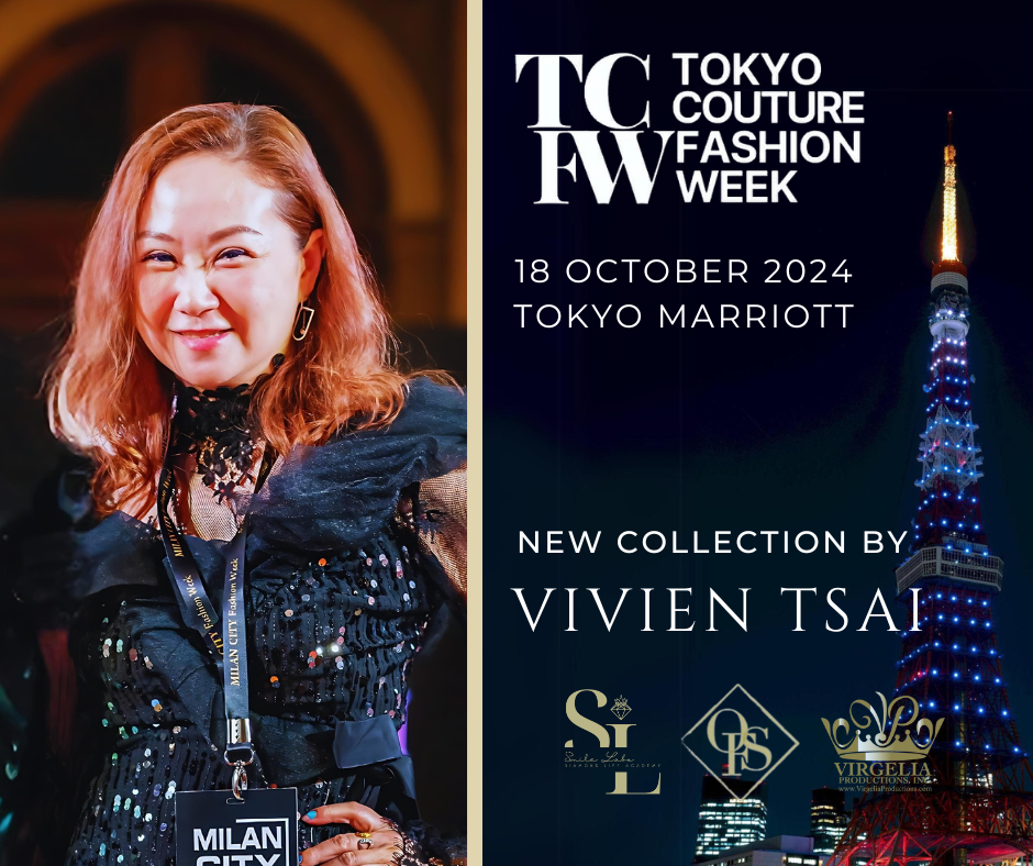 ＊VIVIEN TSAI　TCFW　東京クチュールファッションウィーク　クリエイティブメディア出版